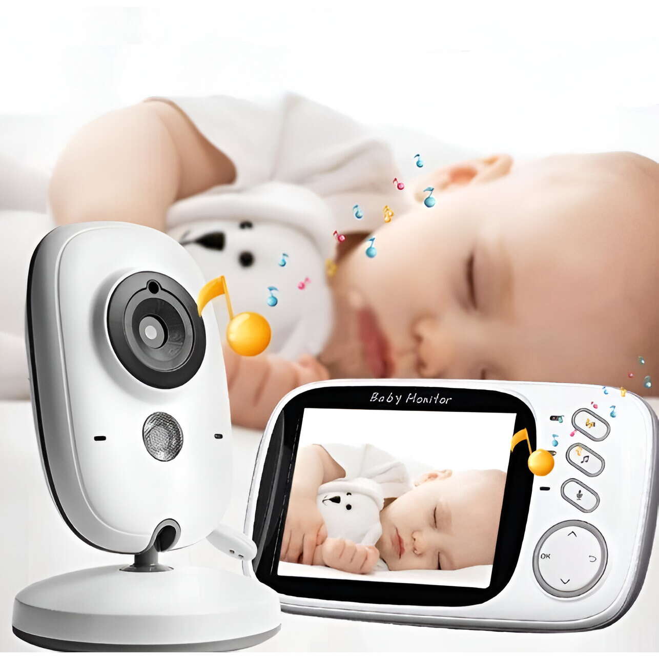 Видеоняня Baby Monitor VB603 с функциями