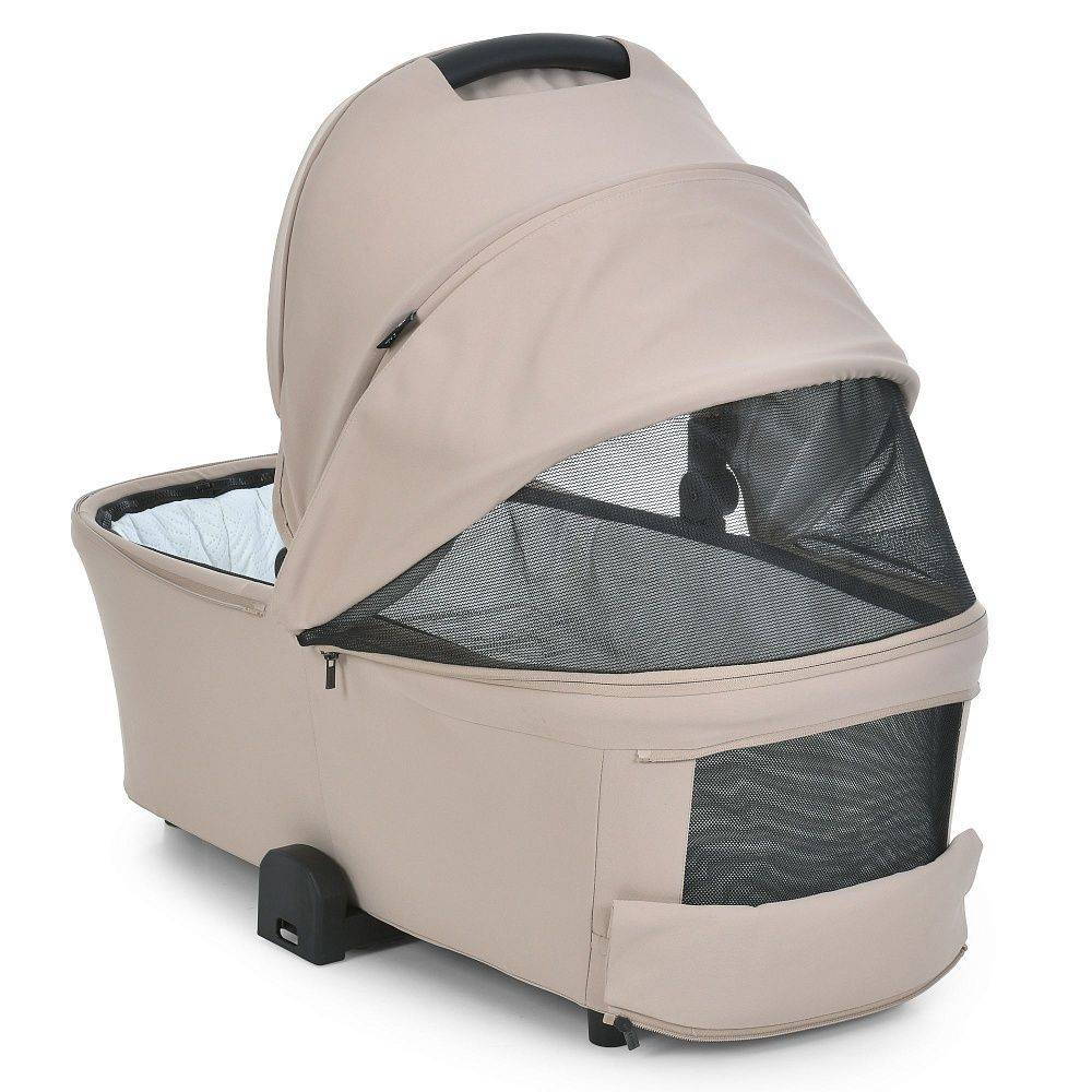 Коляска 2 в 1 ME 1091-1 PERSONA Pearl Beige El Camino, бежевая люлька