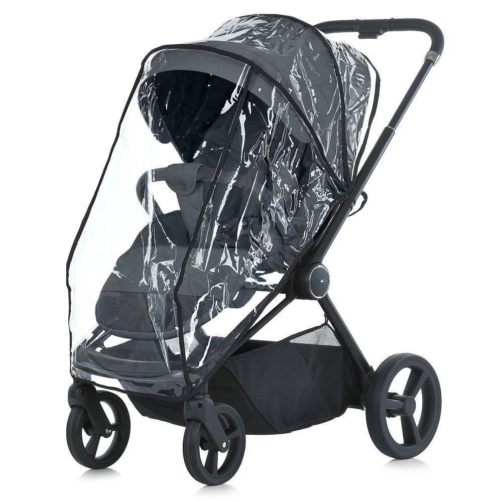 Коляска 2 в 1 ME 1091-1 PERSONA Rock Gray El Camino, серая дождь прогулка