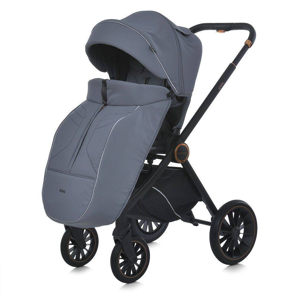 Коляска 2 в 1 ME 1100-1 ERA Gray El Camino, сіра чохол