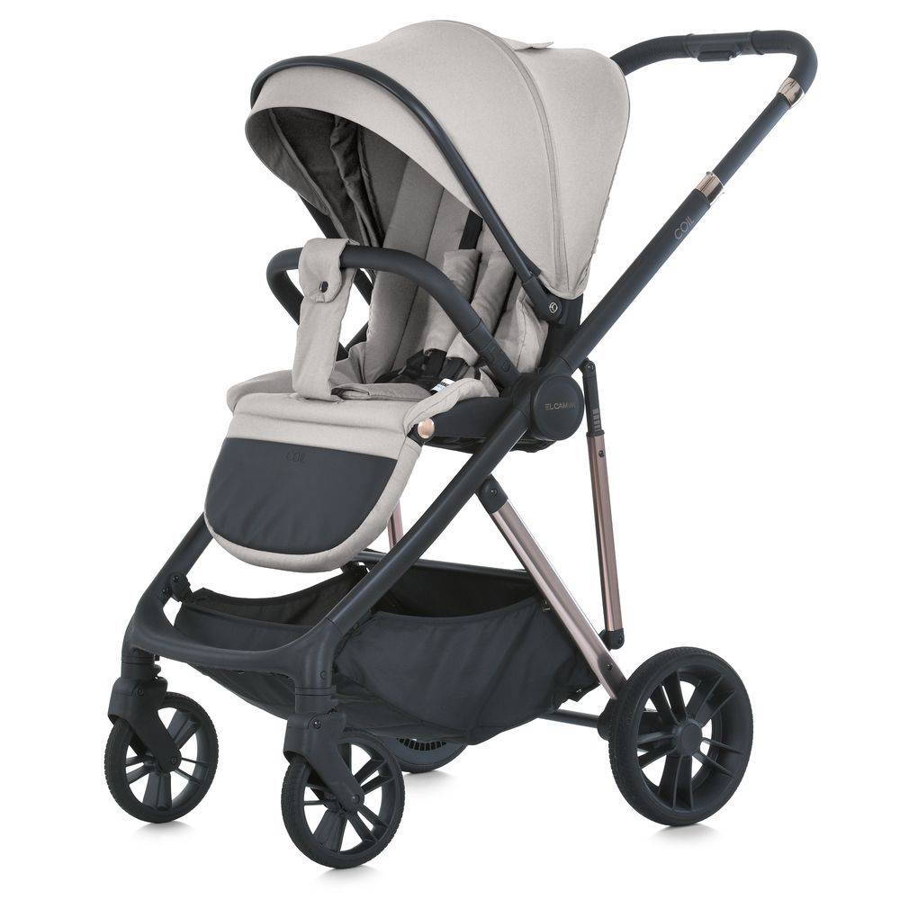 Коляска 2 в 1 ME 1190 Cloud Beige El Camino, бежева прогулянка
