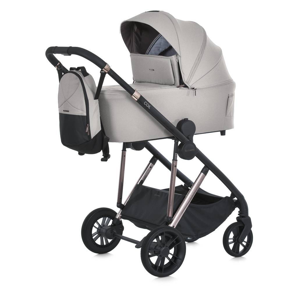 Коляска 2 в 1 ME 1190 Cloud Beige El Camino, бежева