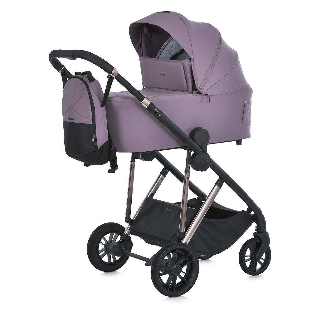 Коляска 2 в 1 ME 1190 Grape Pink El Camino, рожева