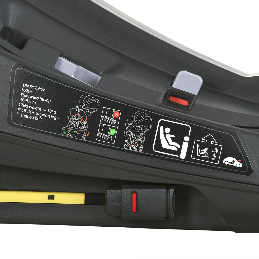 База i-FIX ME 1110 El Camino 360° з опорною ногою для автокрісла 0+
