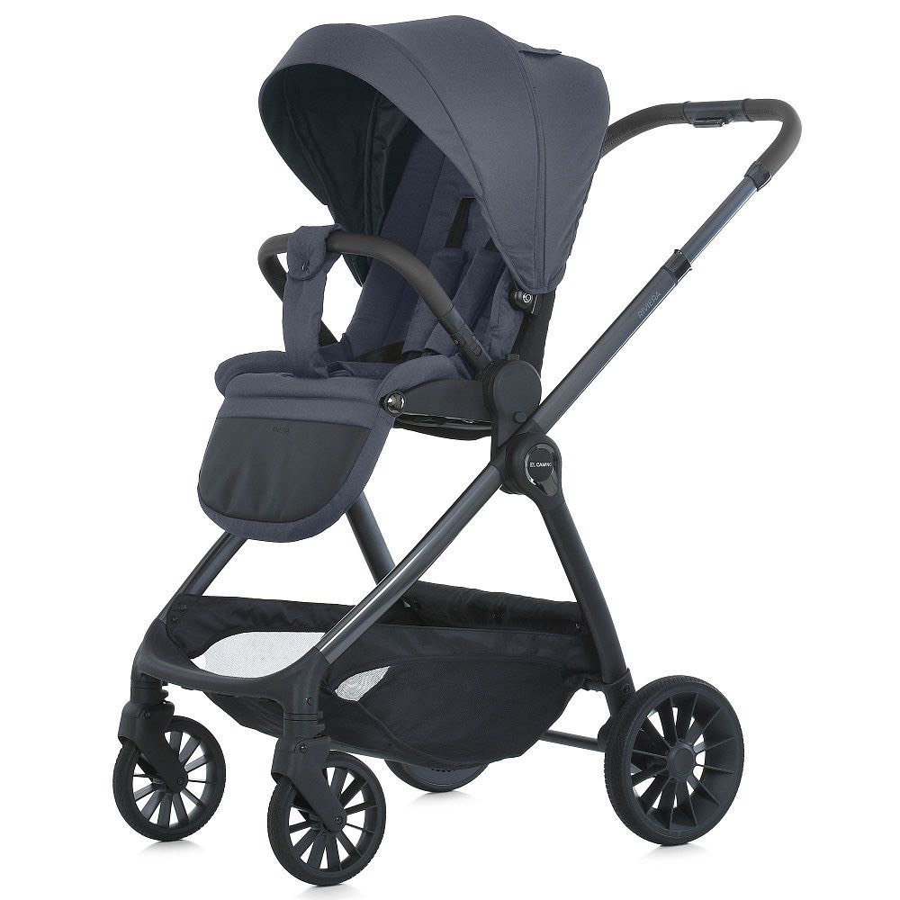 Коляска 2 в 1 ME 1183 Gray El Camino, сіра прогулянка