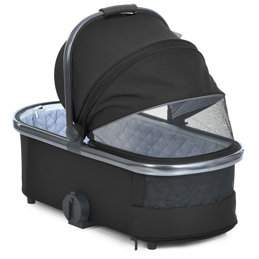 Коляска 2 в 1 ME 1183 Jet Black El Camino, черная вентиляция