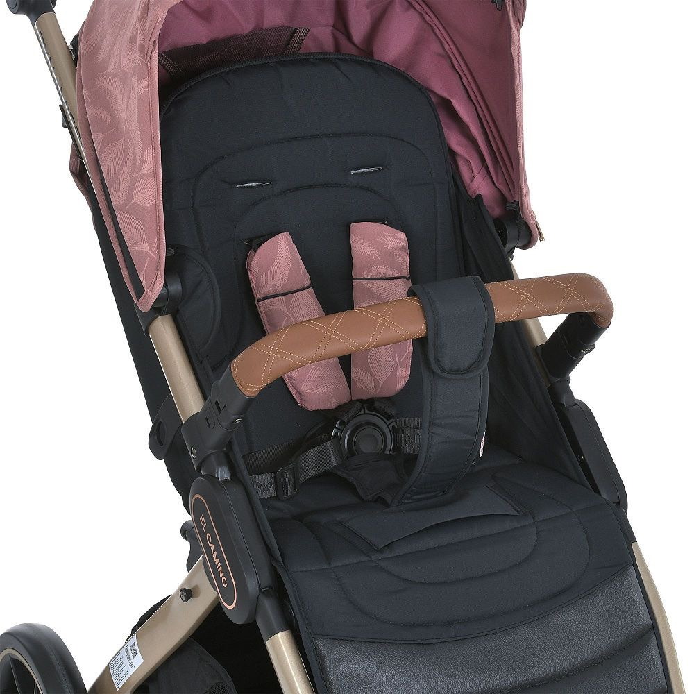 Коляска прогулянкова ME 1053G-2 DYNAMIC Pink El Camino, рожева перед