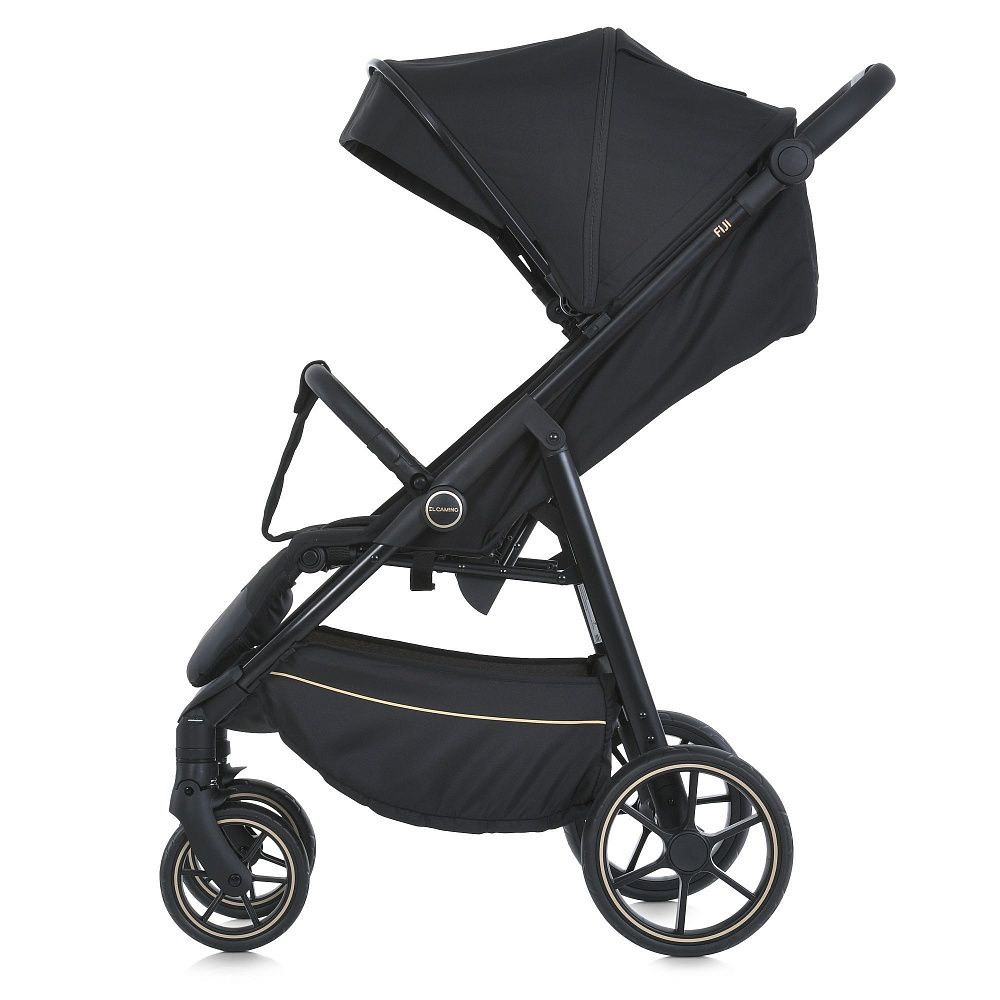 Коляска прогулянкова ME 1113-2 FIJI Black Matt El Camino, чорна бік