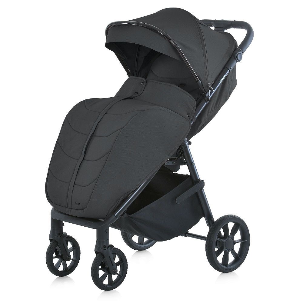 Коляска прогулянкова ME 1182 MALTA Black El Camino, чорна чохол