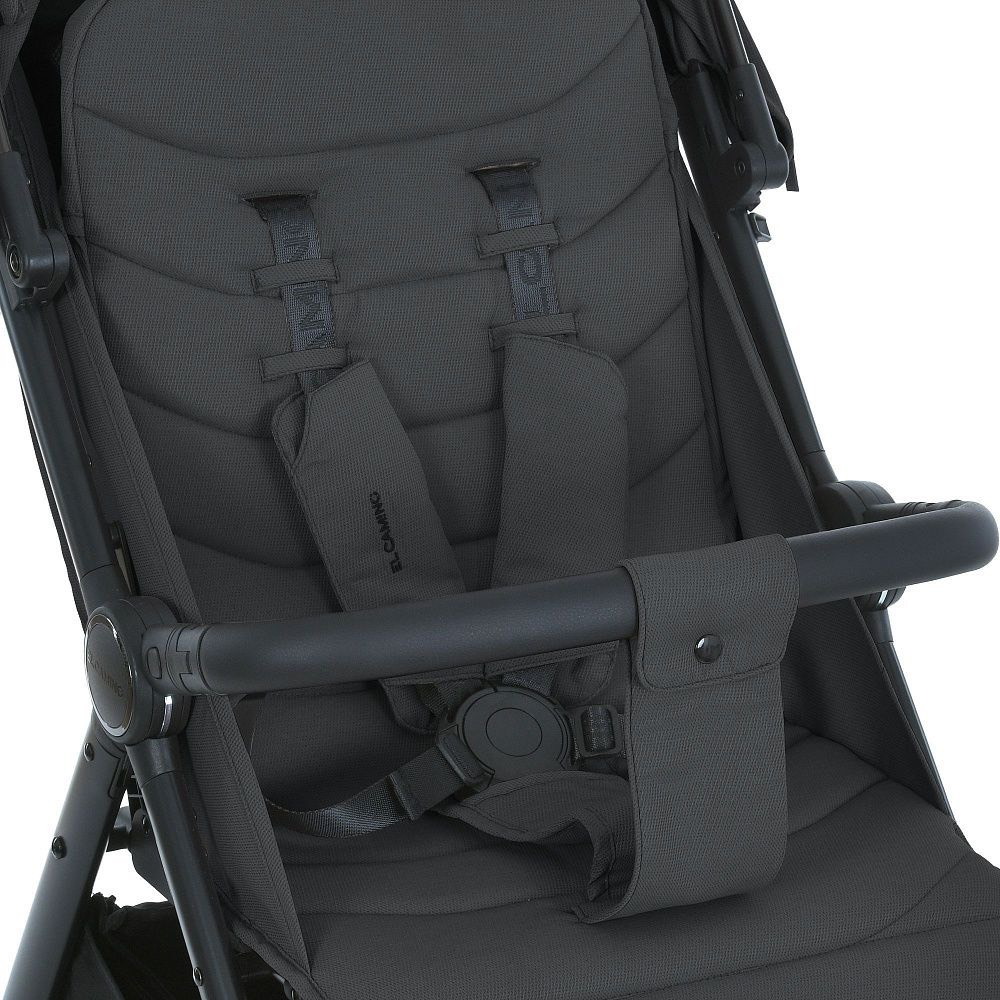 Коляска прогулянкова ME 1182 MALTA Black El Camino, чорна ремені