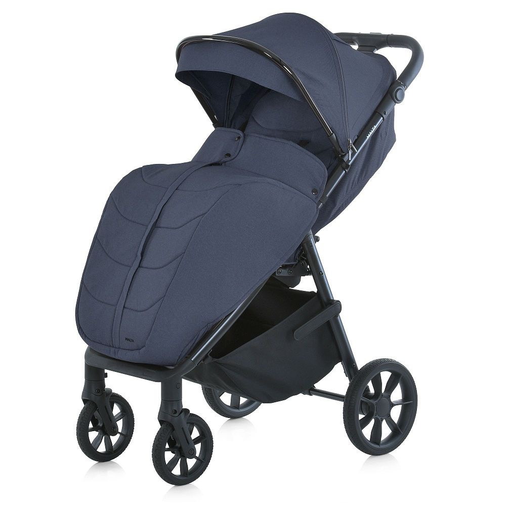 Коляска прогулянкова ME 1182 MALTA Blue El Camino, синя чохол