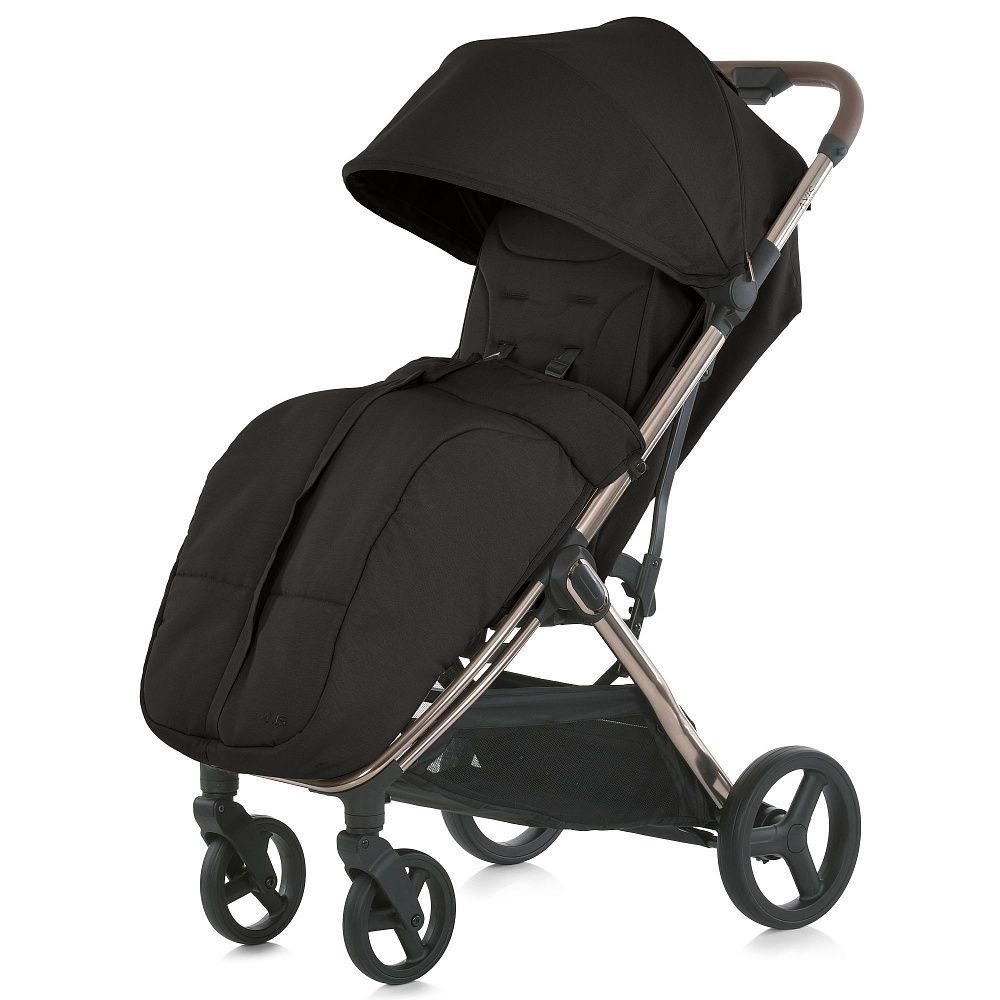 Коляска прогулочная ME 1192 AXIS Black El Camino, черная чехол
