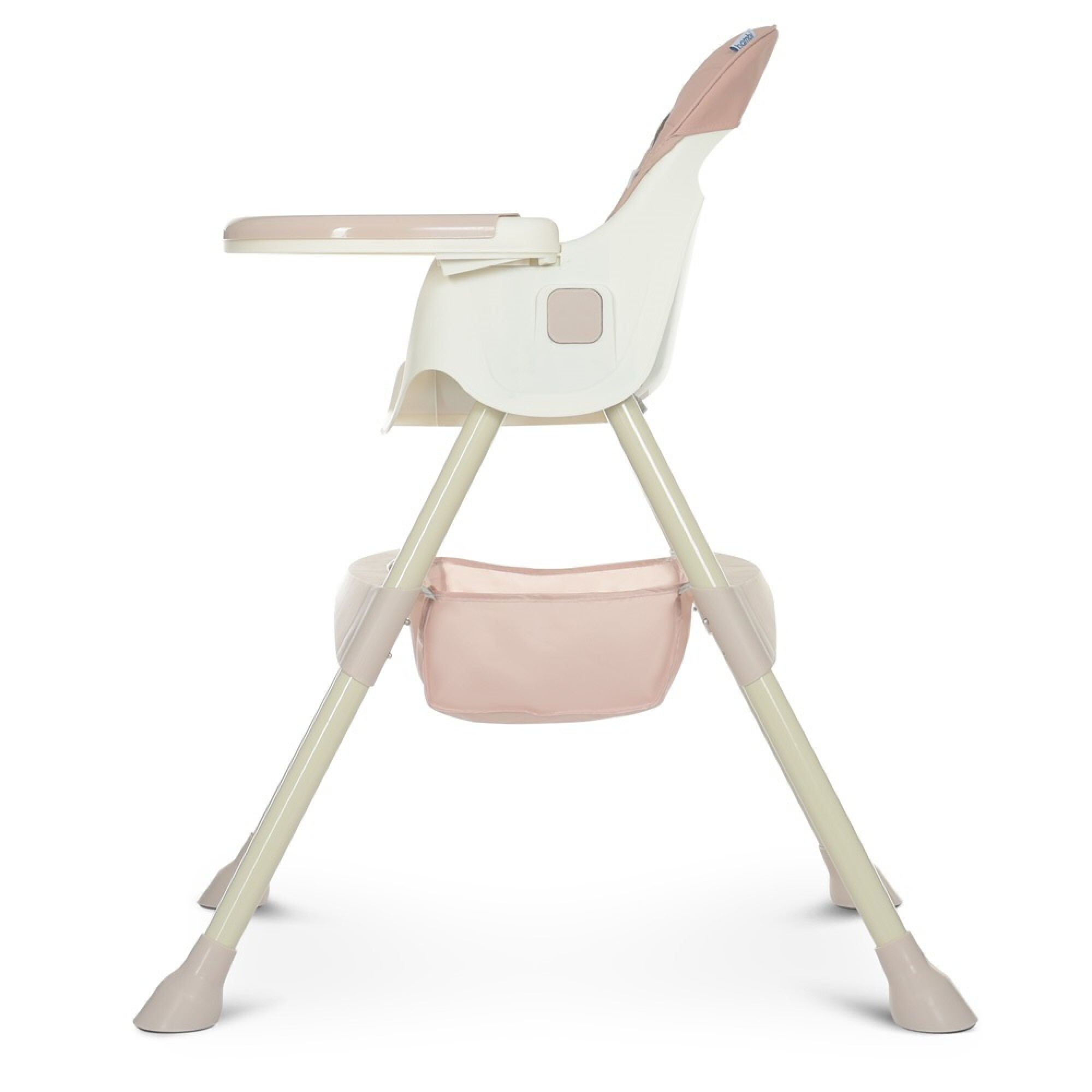 Стільчик для годування Bambi M-4136-2 рожевий з підносом та ременями безпеки