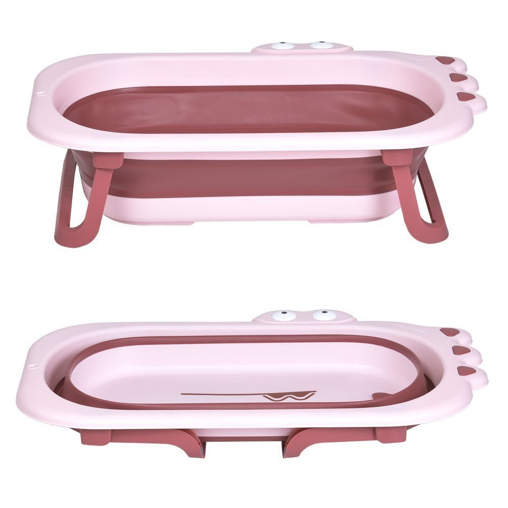 Дитяча ванночка ME 1141 CROCO Pink El Camino, рожева бік