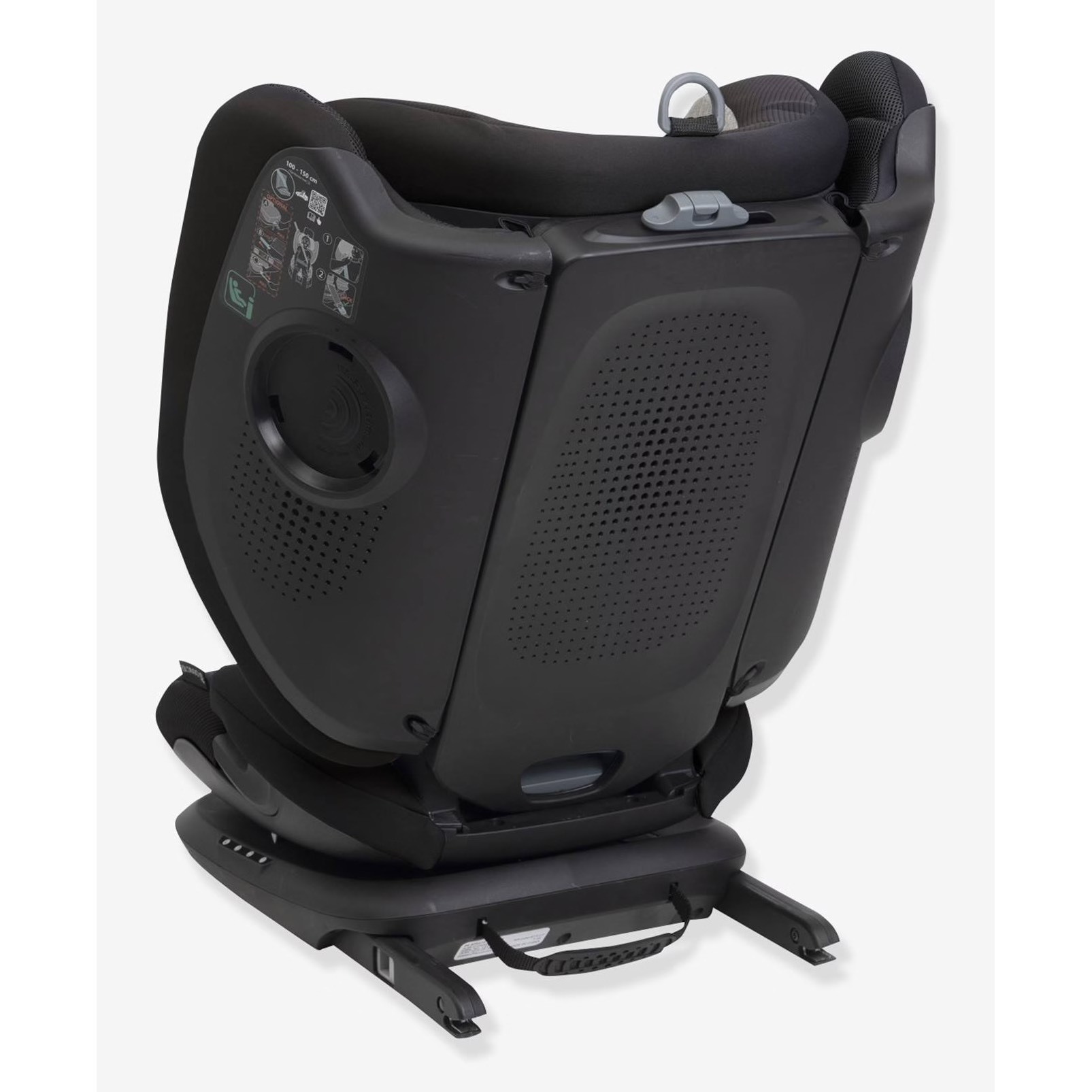 Автокрісло Fold & Go S i-Size Chicco (100-150 см), чорне спинка