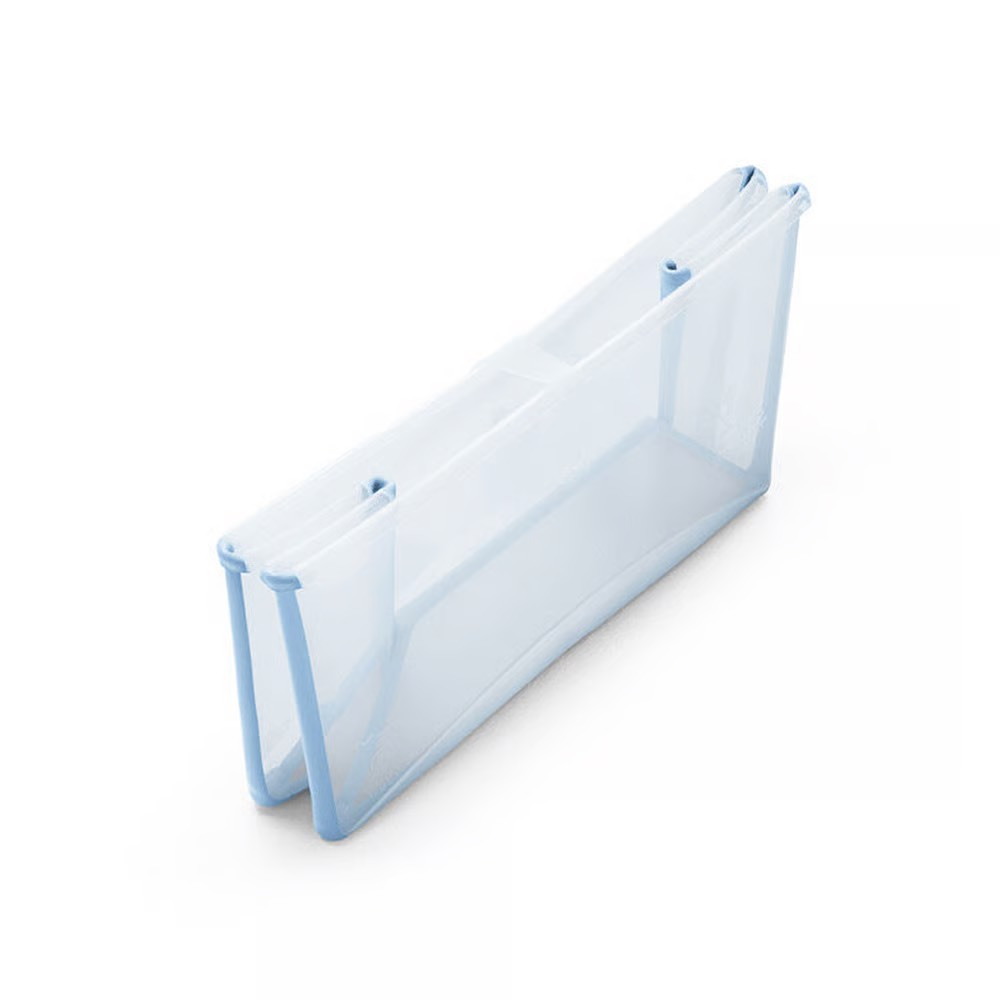 Ванночка складна Stokke Flexi Bath XL, блакитна складена