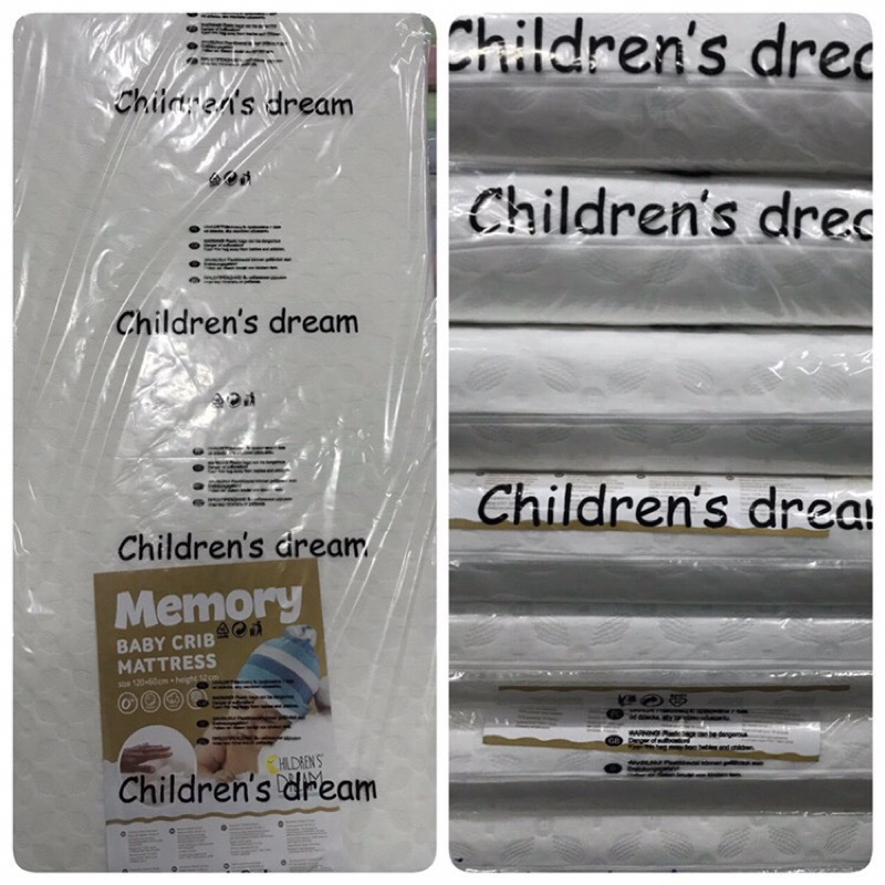 Дитячий матрац Children Dream Memory, 120x60x12см
