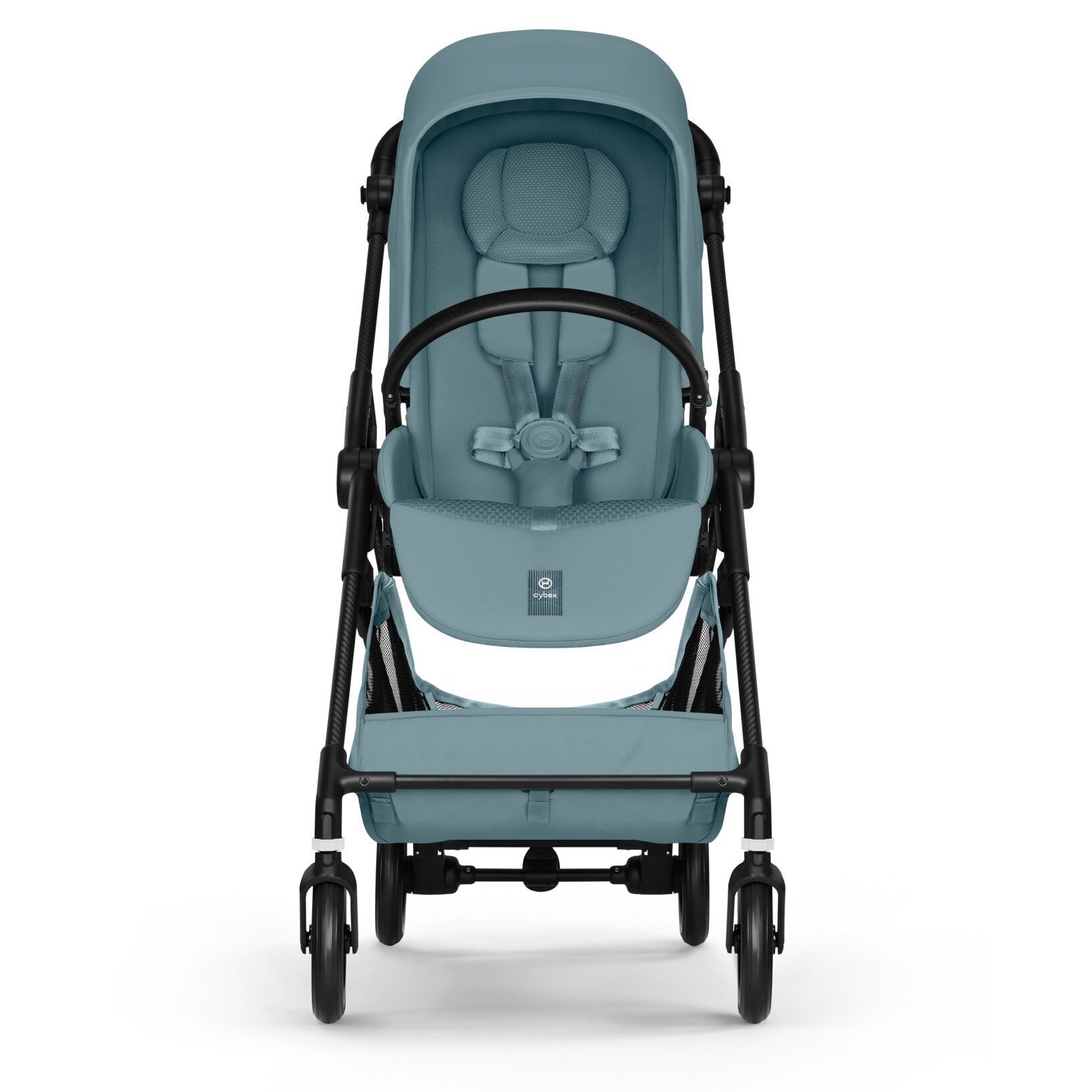 Коляска прогулянкова Cybex Melio Carbon, блакитна прямо