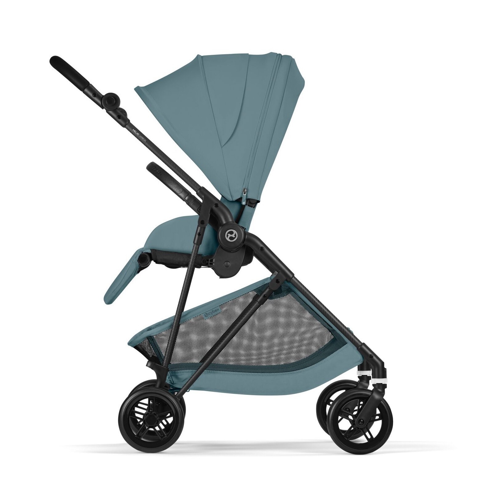 Коляска прогулянкова Cybex Melio Carbon, блакитна