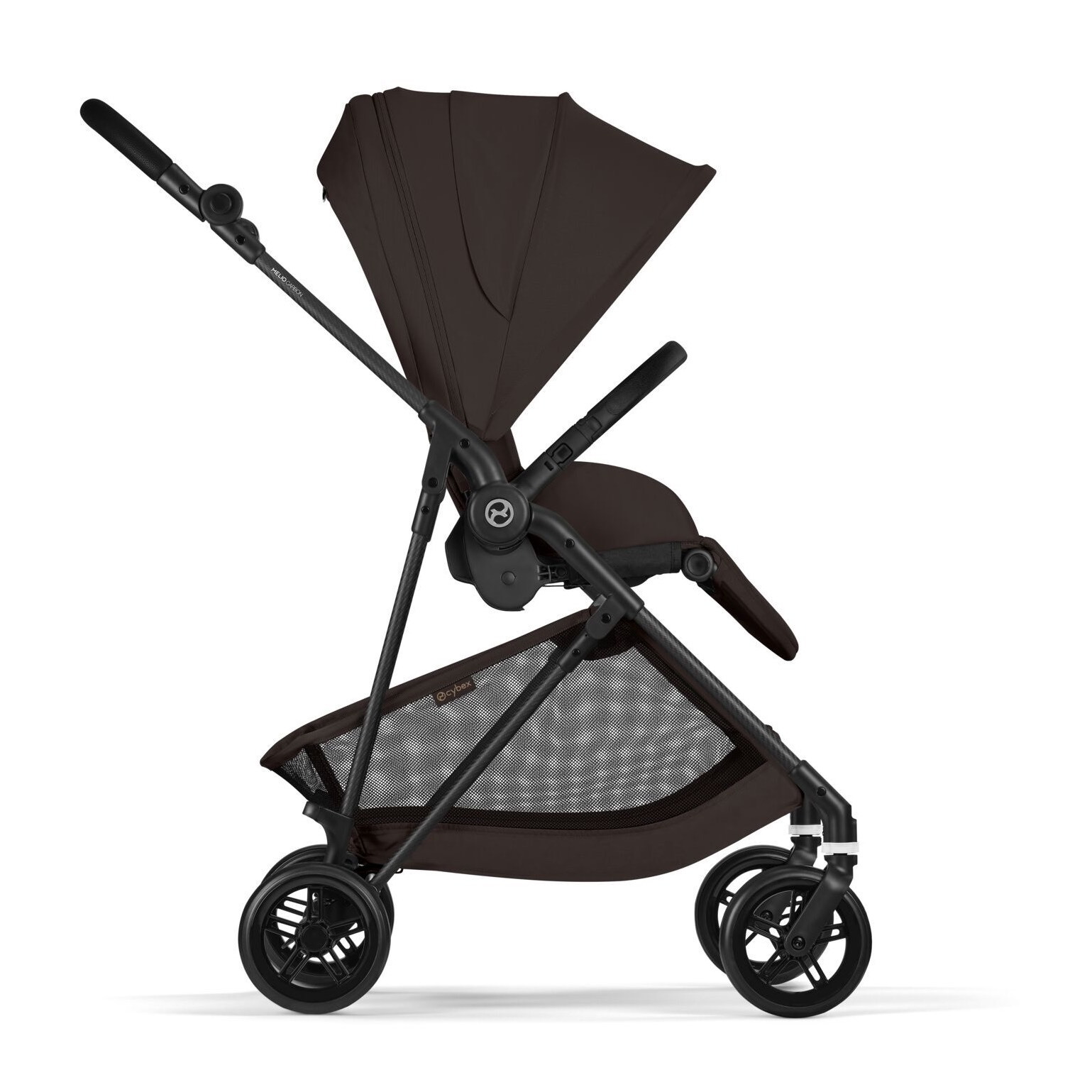 Коляска прогулянкова Cybex Melio Carbon, коричнева
